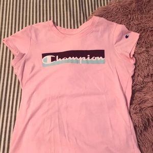 Champion Pink Graphic Tee